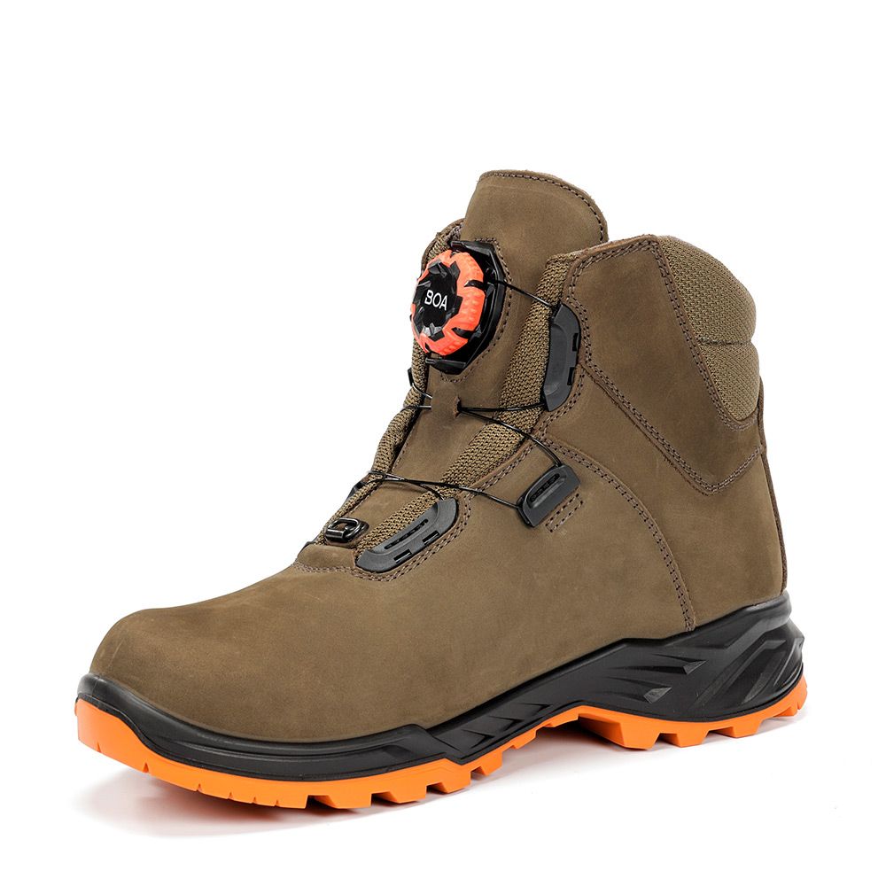 Botas Chiruca Cares Boa Hi Vis 08 Gore-Tex Verde y Naranja - Tienda Carpfishing