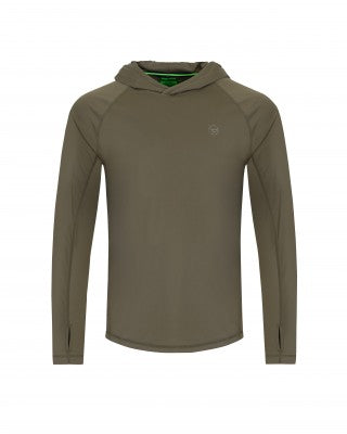 Camiseta técnica Korda UPF Caqui Escuro