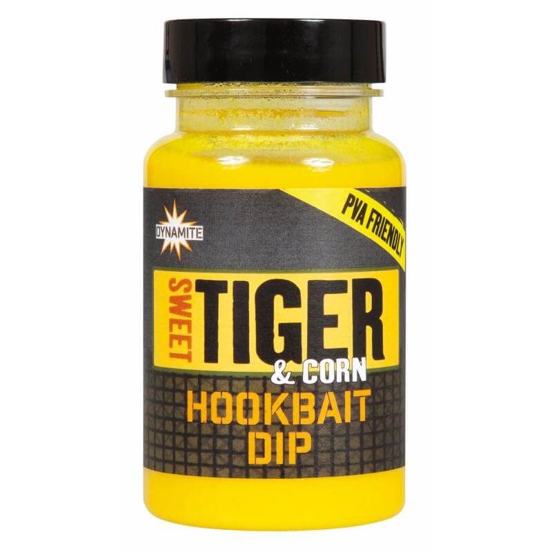 Dip Dynamite Baits Sweet Tiger Corn 100 ml - Tienda Carpfishing