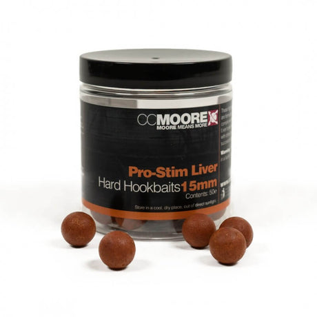 Hard Hookbaits Ccmoore Pro-Stim Liver 15 mm - Tienda Carpfishing
