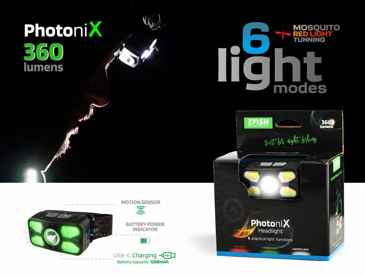 Linterna frontal Zfish Photonix