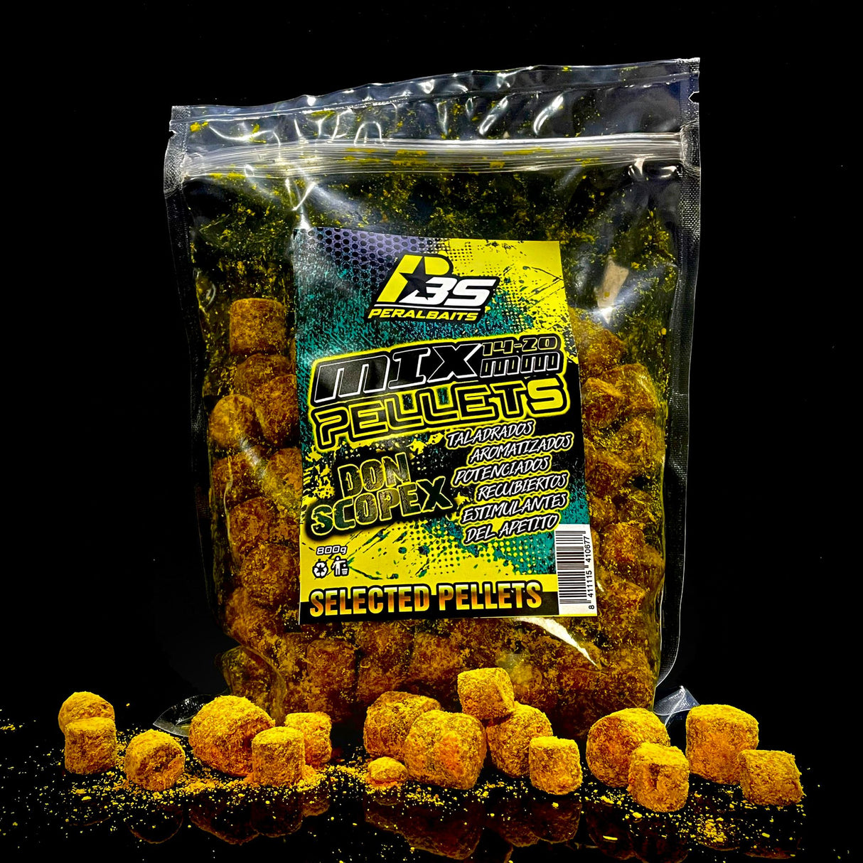misturar Pellets Peralbaits Don Scopex 14-20mm