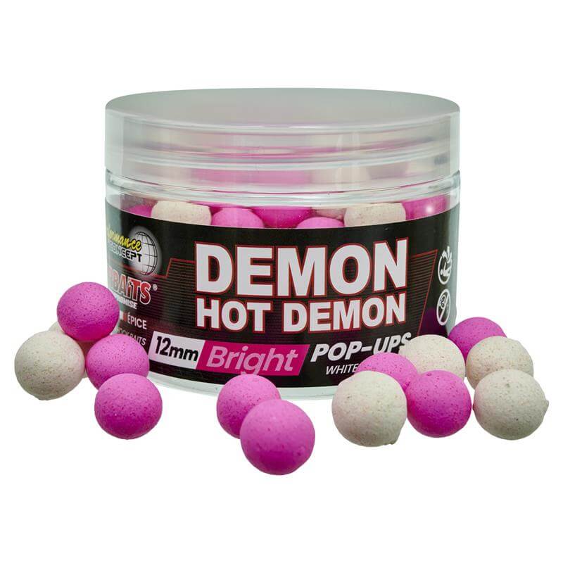 Pop ups Starbaits Hot Demon Bright 14 mm - Tienda Carpfishing