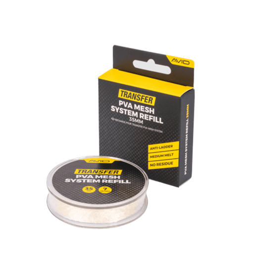 Substituição de malha Pva Avid Carp 35mm
