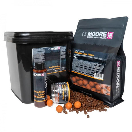 Session Pack Ccmoore Pro-Stim Liver 18 mm - Tienda Carpfishing
