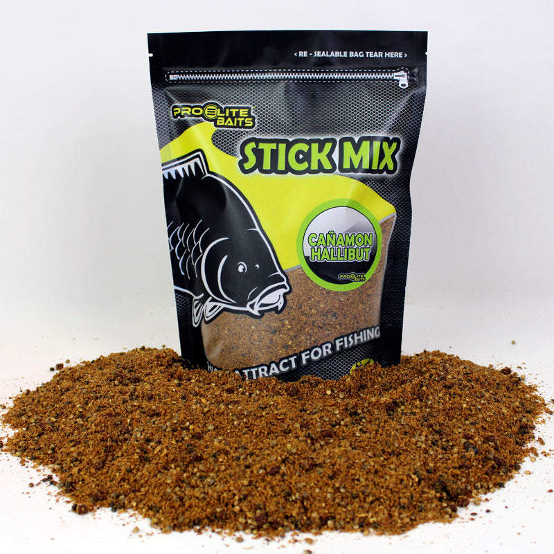 Stick Mix Pro Elite Baits Cañamon Halibut 800 g - Tienda Carpfishing