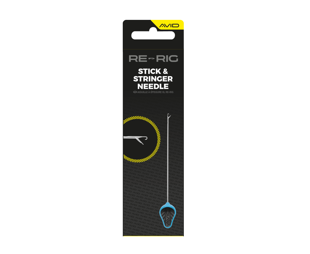 Aguja Avid Carp Stick & Stringer Re - Rig Azul - Tienda Carpfishing