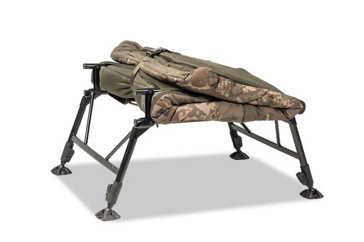 Bed Chair Nash Indulgence 4 Júnior Sleep System Camuflagem - Tienda Carpfishing