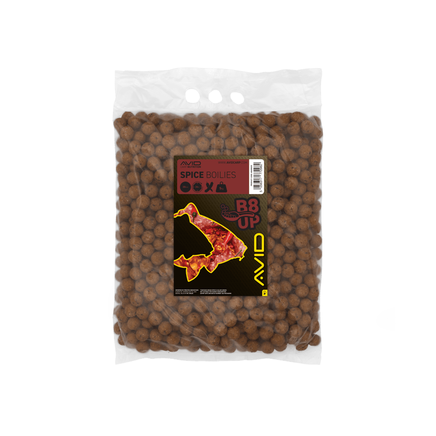 Boilies Avid Carp B8 - Up Spice 20 mm 5 Kg - Tienda Carpfishing