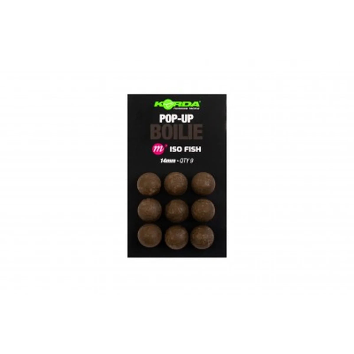 Boilies Pop Ups Korda ISO Fish 12mm - Tienda Carpfishing