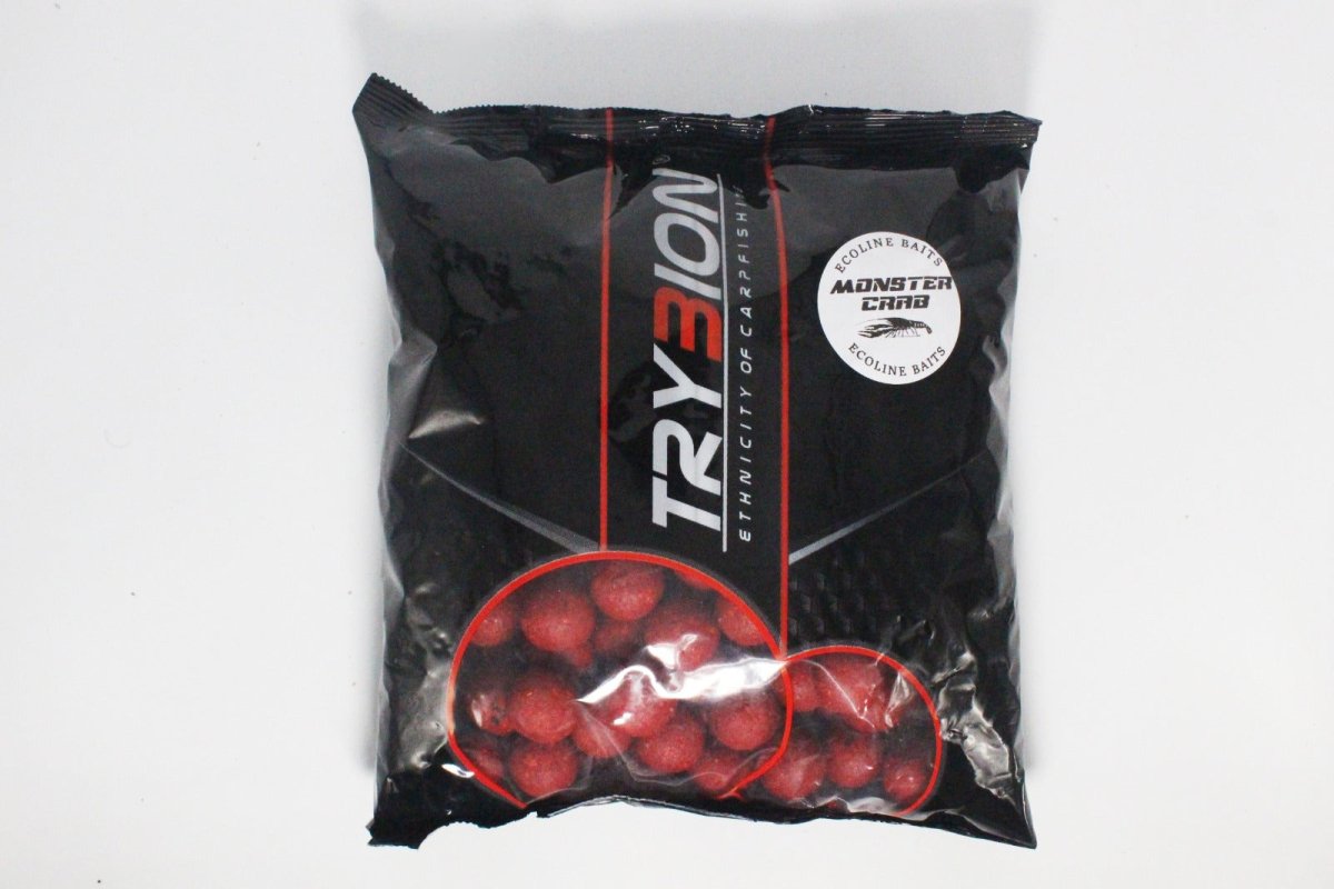 Boilies Trybion Monster Crab 1 Kg - 20 mm - Tienda Carpfishing