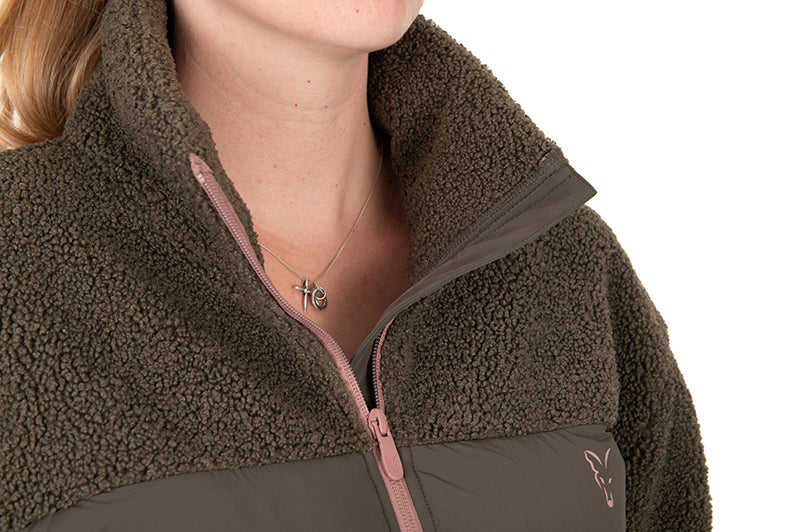 Chaqueta híbrida de forro polar Fox Explorer para Mujer - 8-10