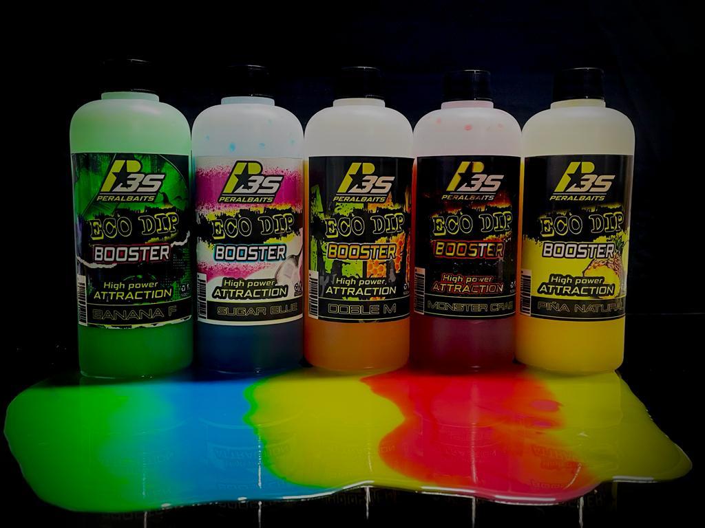 Dip Eco Booster Peralbaits Plumora 500 ml - Tienda Carpfishing