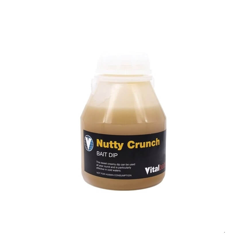 Dip Vitalbaits Nutty Crunch 250 ml - Tienda Carpfishing