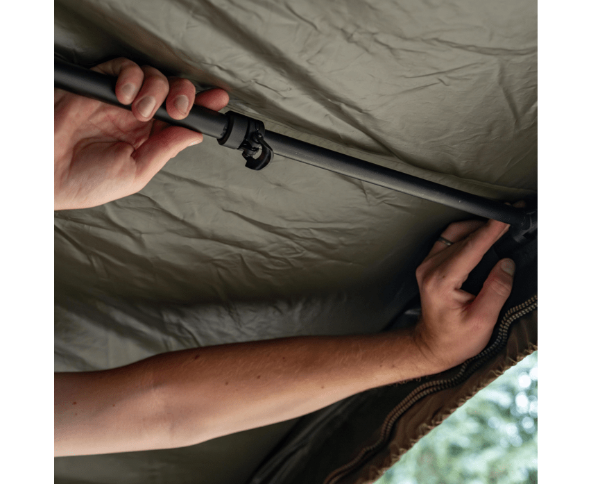 Extensión + Segunda Capa Refugio Avid Carp Exo+ - Tienda Carpfishing