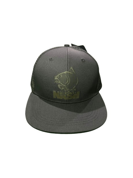 Gorra Nash Make It Happen Big Fish Trucker Negro - Tienda Carpfishing