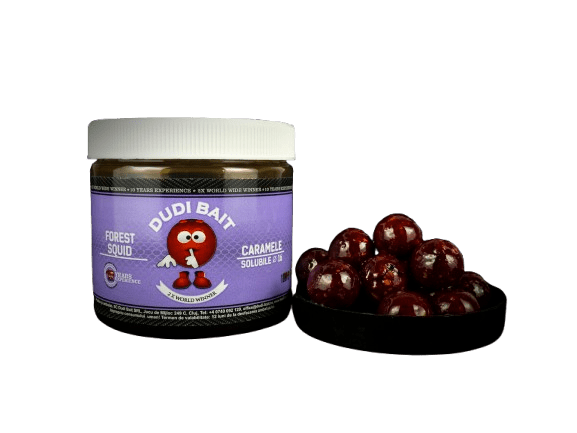 Hook Baits Solubles Dudi Bait Glugged Forest Squid 24 mm - Tienda Carpfishing