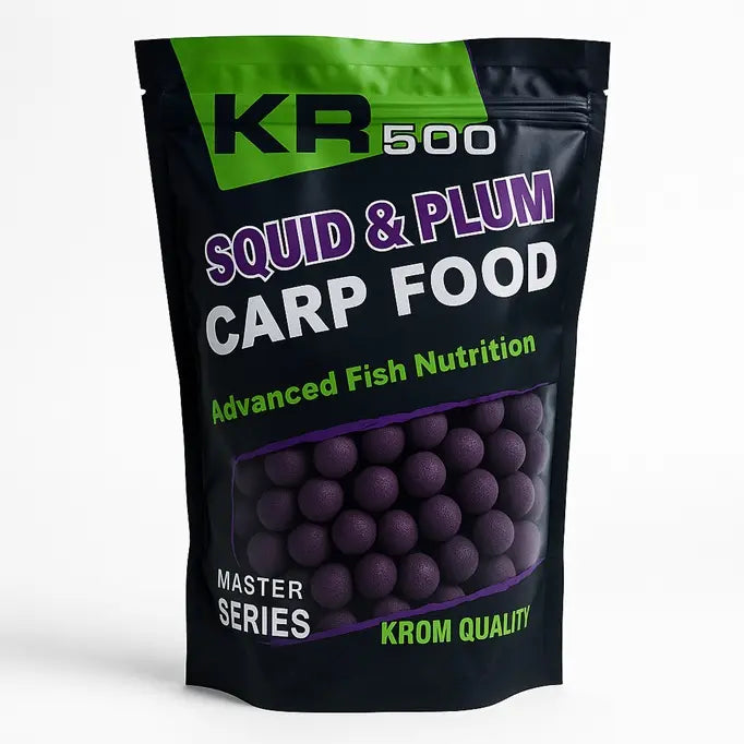 Boilies Krom Quality KR500 Squid & Plum 20mm 800G