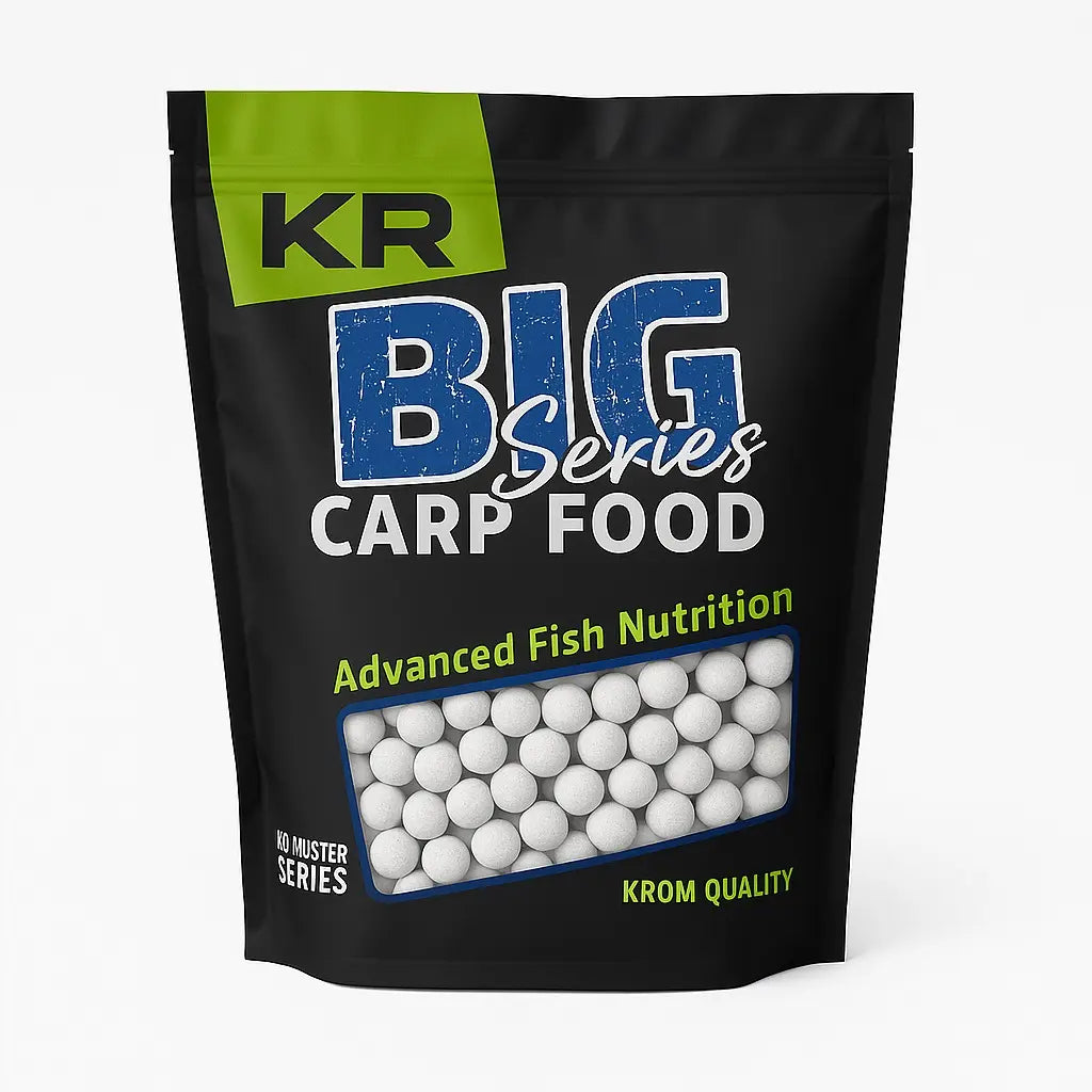 Boilies Solúvel Krom Quality KR200 White Boom 16mm 2,5KG