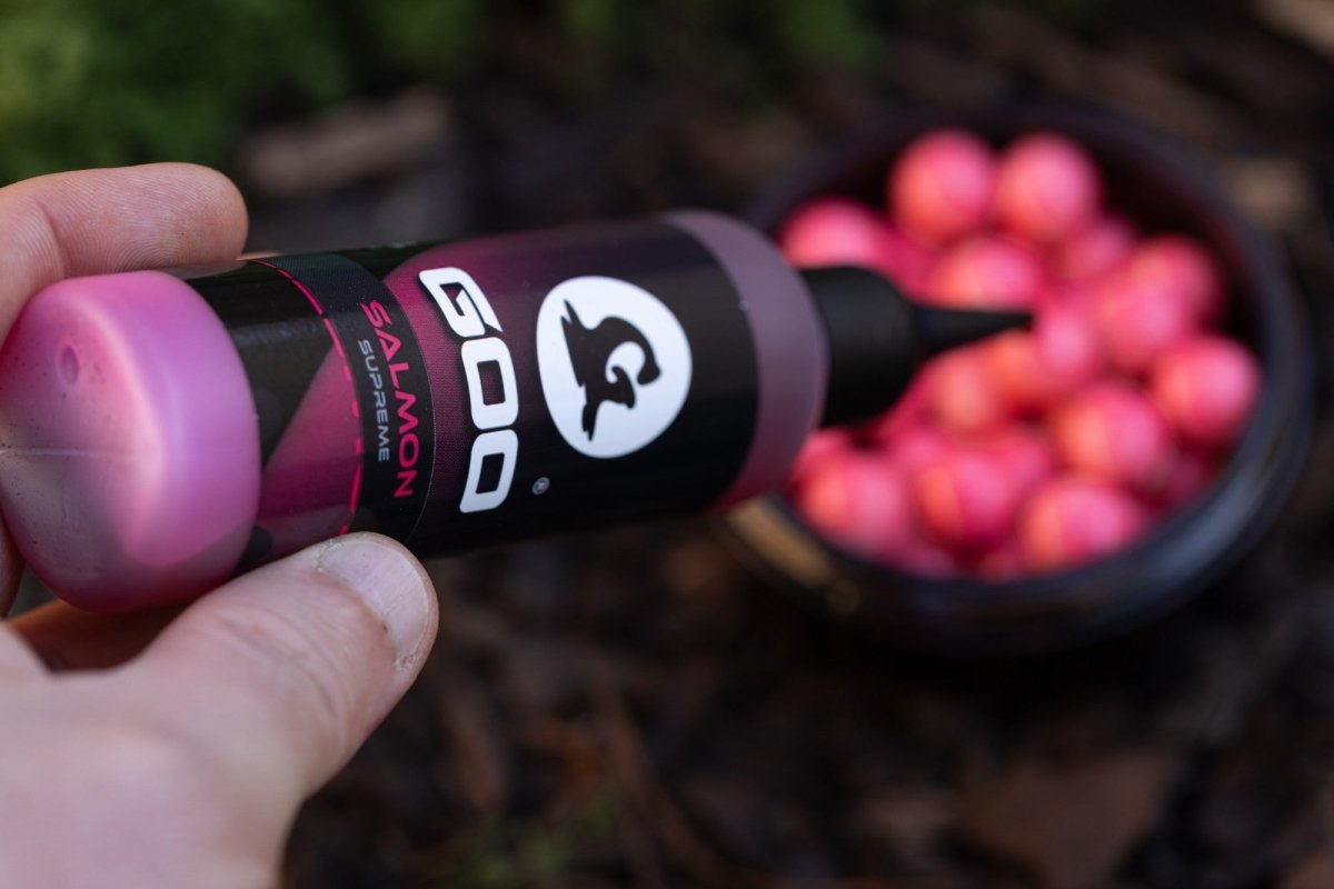 Líquido Korda Goo Salmon Supreme 115 ml - Tienda Carpfishing