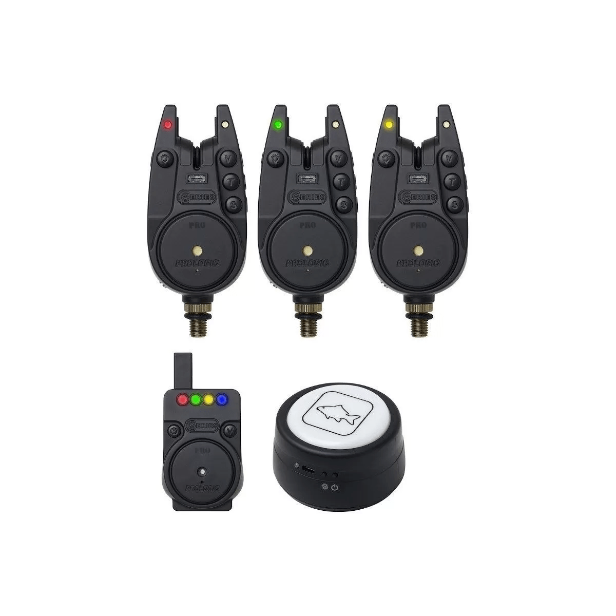 Maletín de Alarmas Prologic C - Series Pro 3+1 - Tienda Carpfishing