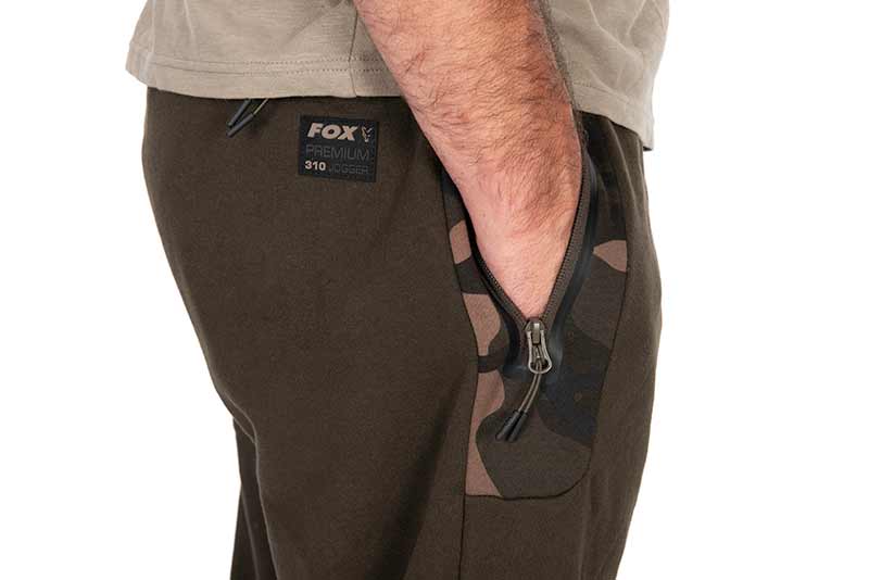 Pantalones Fox Premium 310 Caqui Camo - Tienda Carpfishing