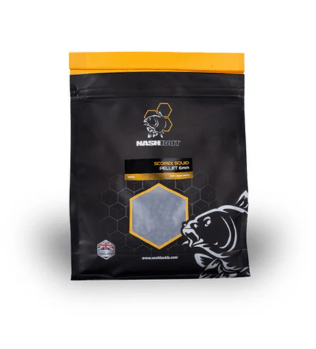 Pellet Nash Scopex Squid 6 mm 5 kg - Tienda Carpfishing