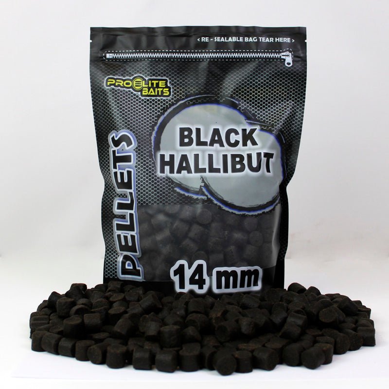 Pellets Pro Elite Baits Black Hallibut - Tienda Carpfishing