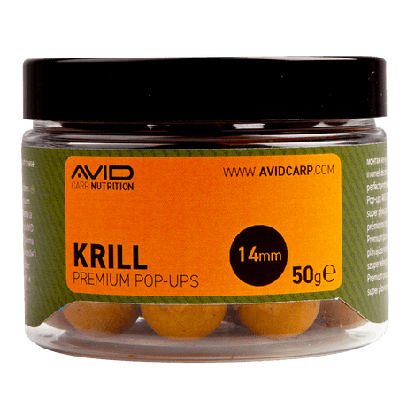 Pop ups Avid Carp Premium Krill 14 mm - Tienda Carpfishing