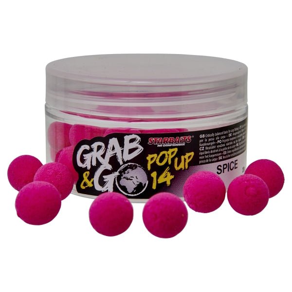 Pop Ups Starbaits Grab Go Spice 14 mm - Tienda Carpfishing