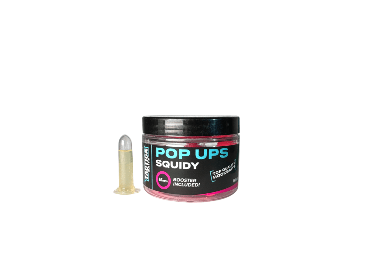 Pop ups Tactica Baits Squidy Rosa Fluor 15 mm - Tienda Carpfishing