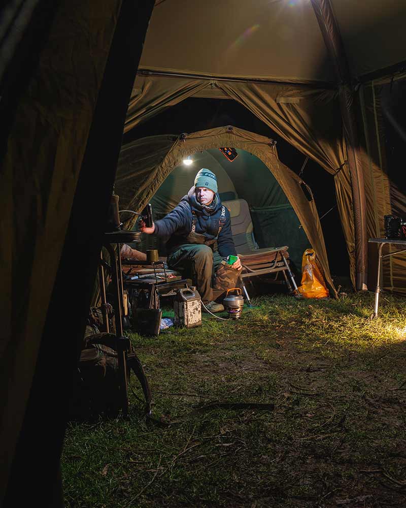 Refugio Social Fox Air Frame 3x3 - Tienda Carpfishing