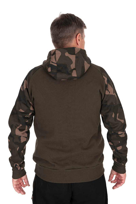 Sudadera Fox 310 Caqui Camo con capucha - Tienda Carpfishing