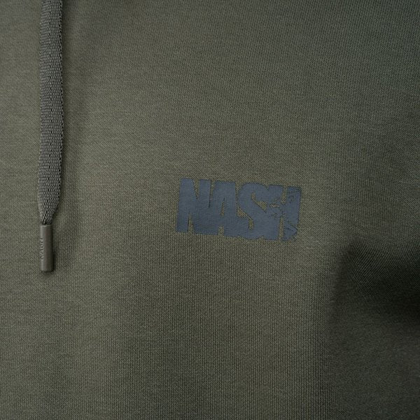 Sudadera Nash Make It Happen Carp Logo Verde - Tienda Carpfishing