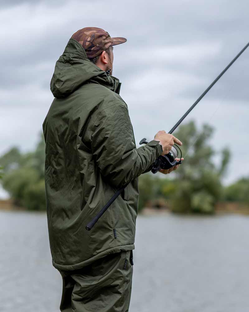 Traje térmico Fox Collection Winter 2 piezas Verde - Tienda Carpfishing