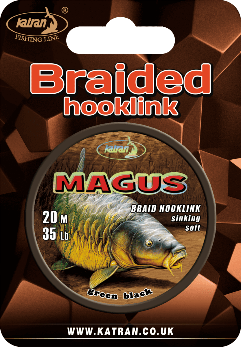 Trenzado Katran Coated Hooklink Magus 35 lb 20 m - Tienda Carpfishing