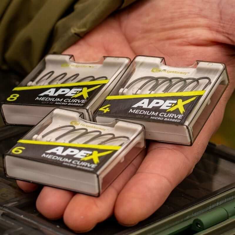 anzuelo ridge monkey ape x medium curve size 4 2