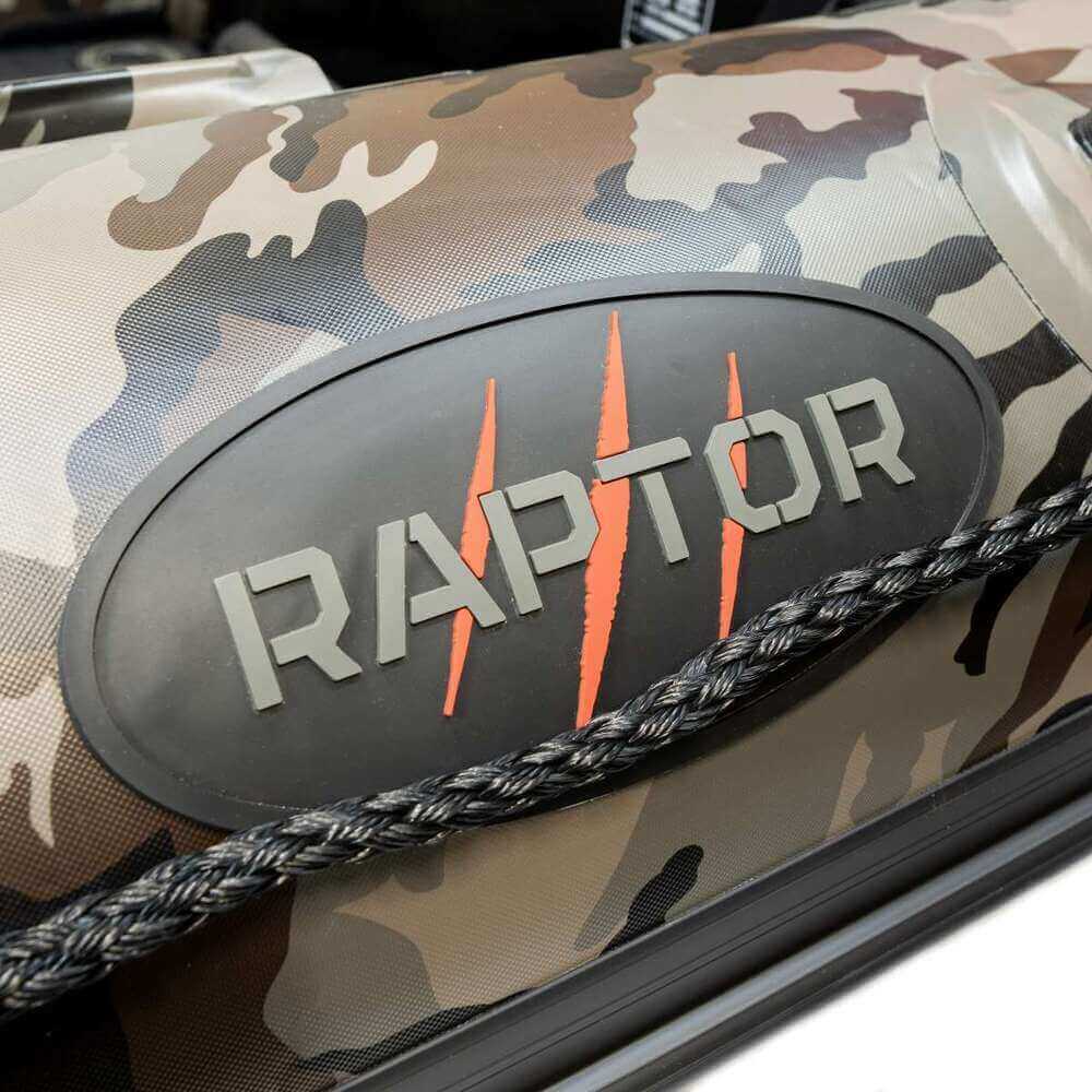 Barca Raptor 270 X Wide Dark Camo con suelo de aluminio 4