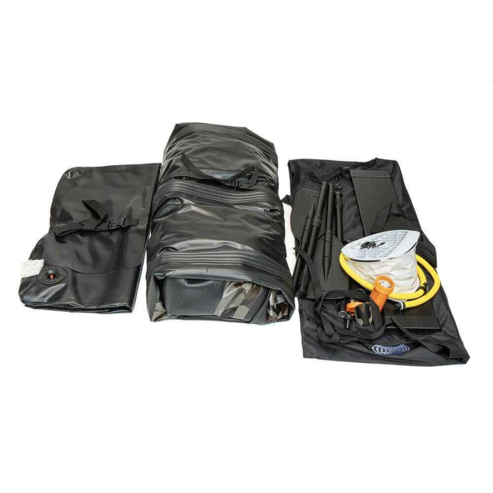 Barca Raptor 270 X Wide Dark Camo con suelo de aluminio 8