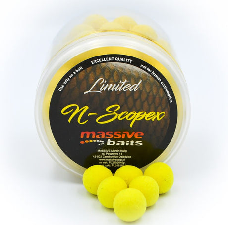 Pop ups N Scopex Massive Baits 14 mm