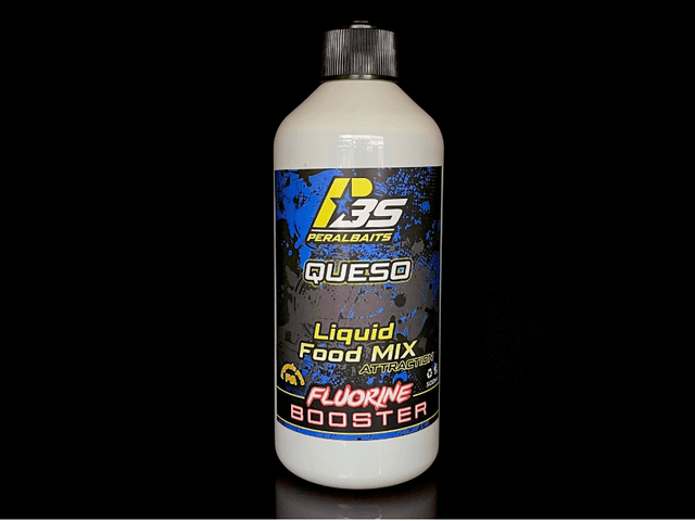Remojo Booster Fluorine Peralbaits Queso 500 ml