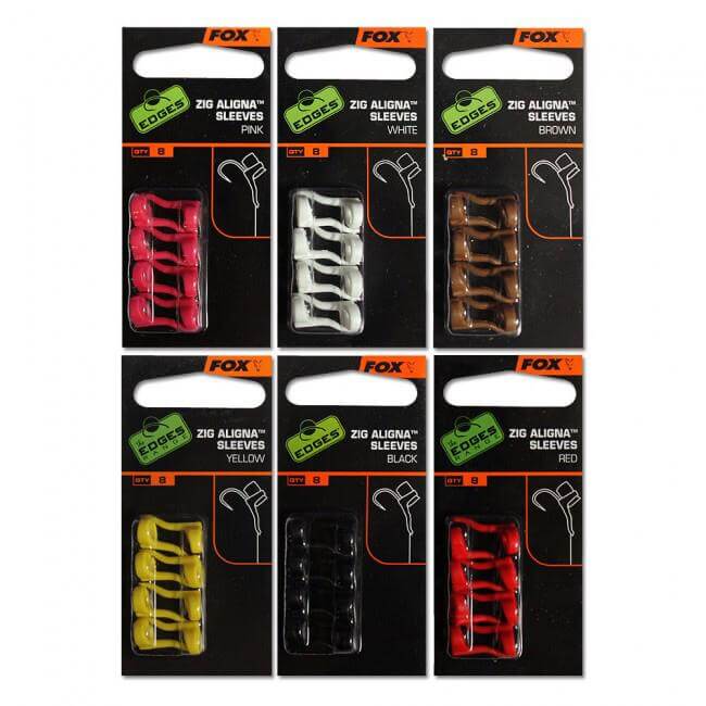 Alineador Zig Sleeve Fox Amarillo - Tienda Carpfishing