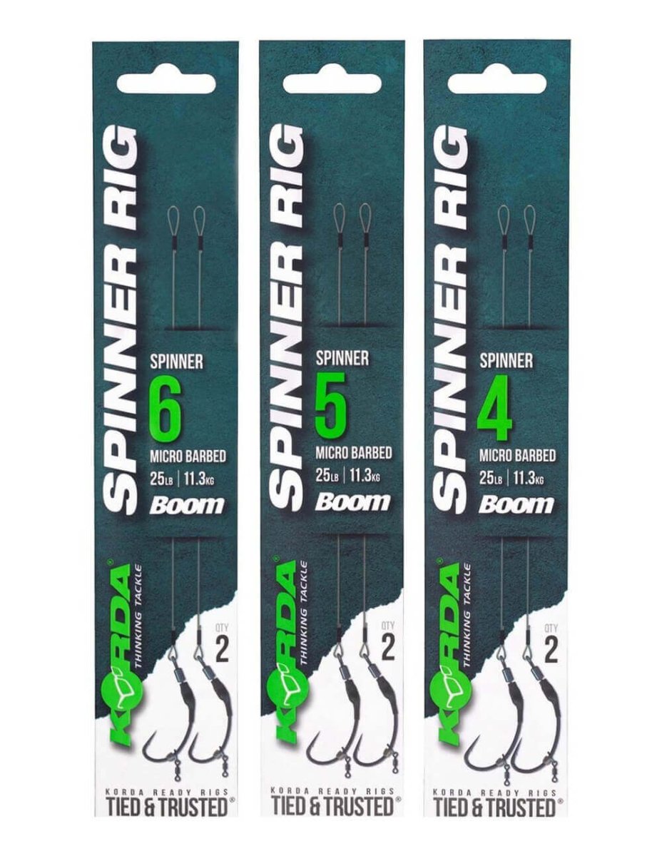 Anzuelos montados Korda Spinner Rig - Tienda Carpfishing