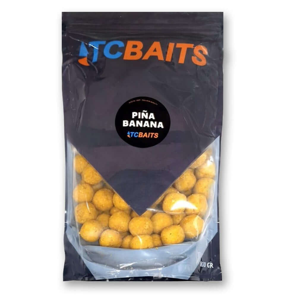 Boilies TC Baits Piña Banana 20 mm - Tienda Carpfishing
