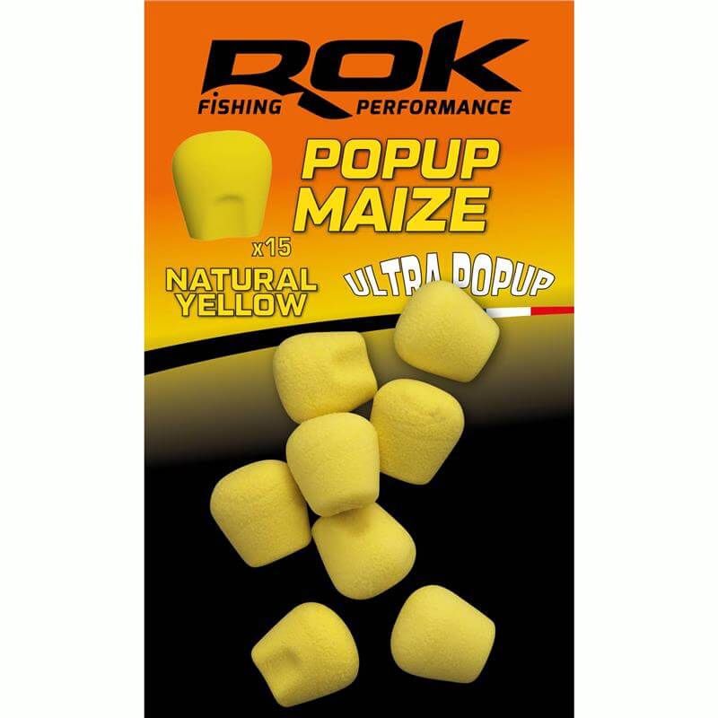 Maíz pop ups Rok Fishing Amarillo - Tienda Carpfishing