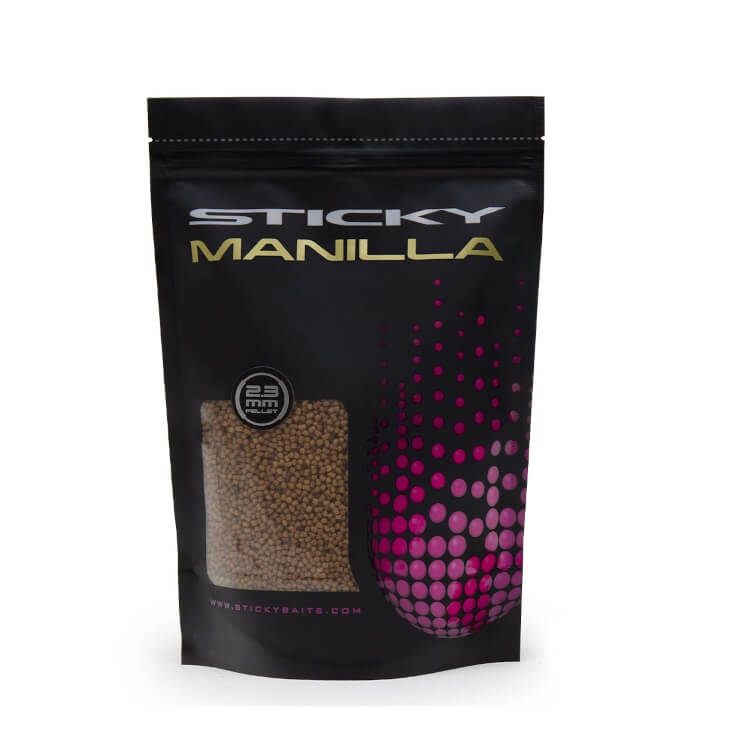 Micro Pellets Sticky Manilla 2,3 mm 2,5 kg - Tienda Carpfishing