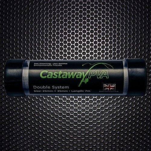 Pack Malla PVA en tubo 25 y 35 mm Castaway - Tienda Carpfishing