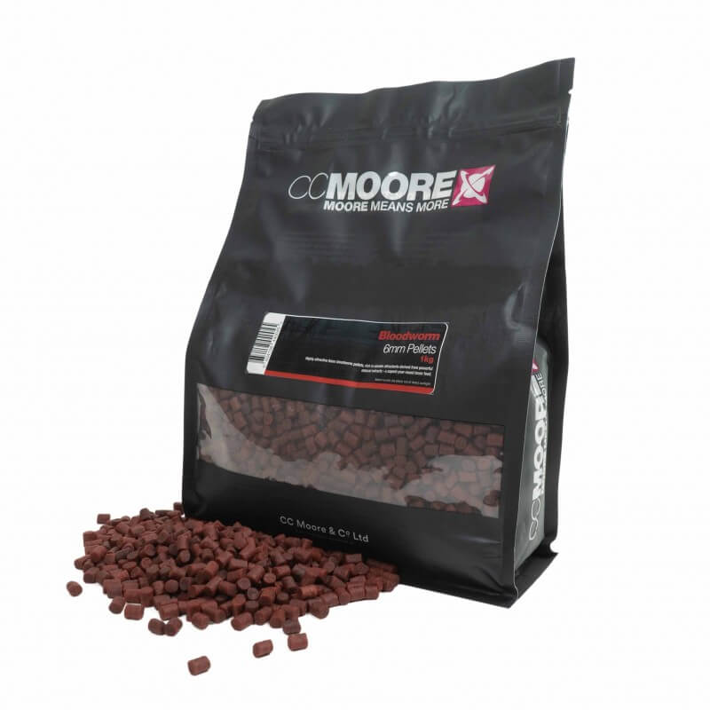 Pellets Ccmoore Bloodworm 6 mm - Tienda Carpfishing
