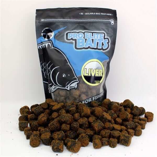 Pellets Pro Elite Baits Liver 14 - 20 mm - Tienda Carpfishing