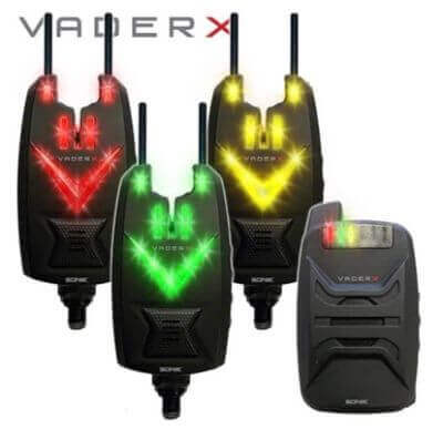 Set de alarmas 2+1 Sonik Vaderx - Tienda Carpfishing